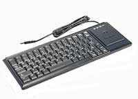 82-Key USB Keyboards with Track Ball Mouse