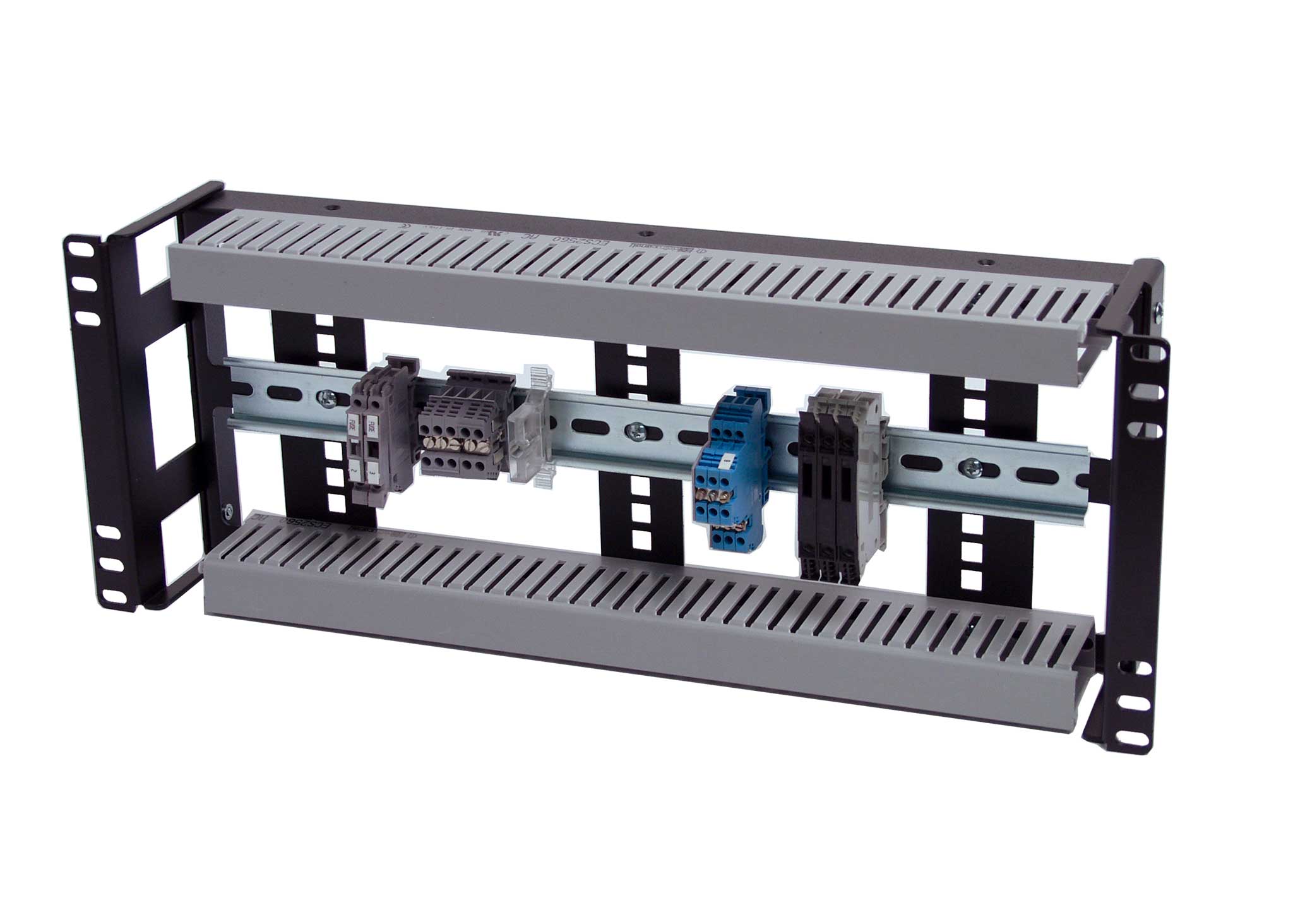 4U Ultra Compact Din Rail Panel