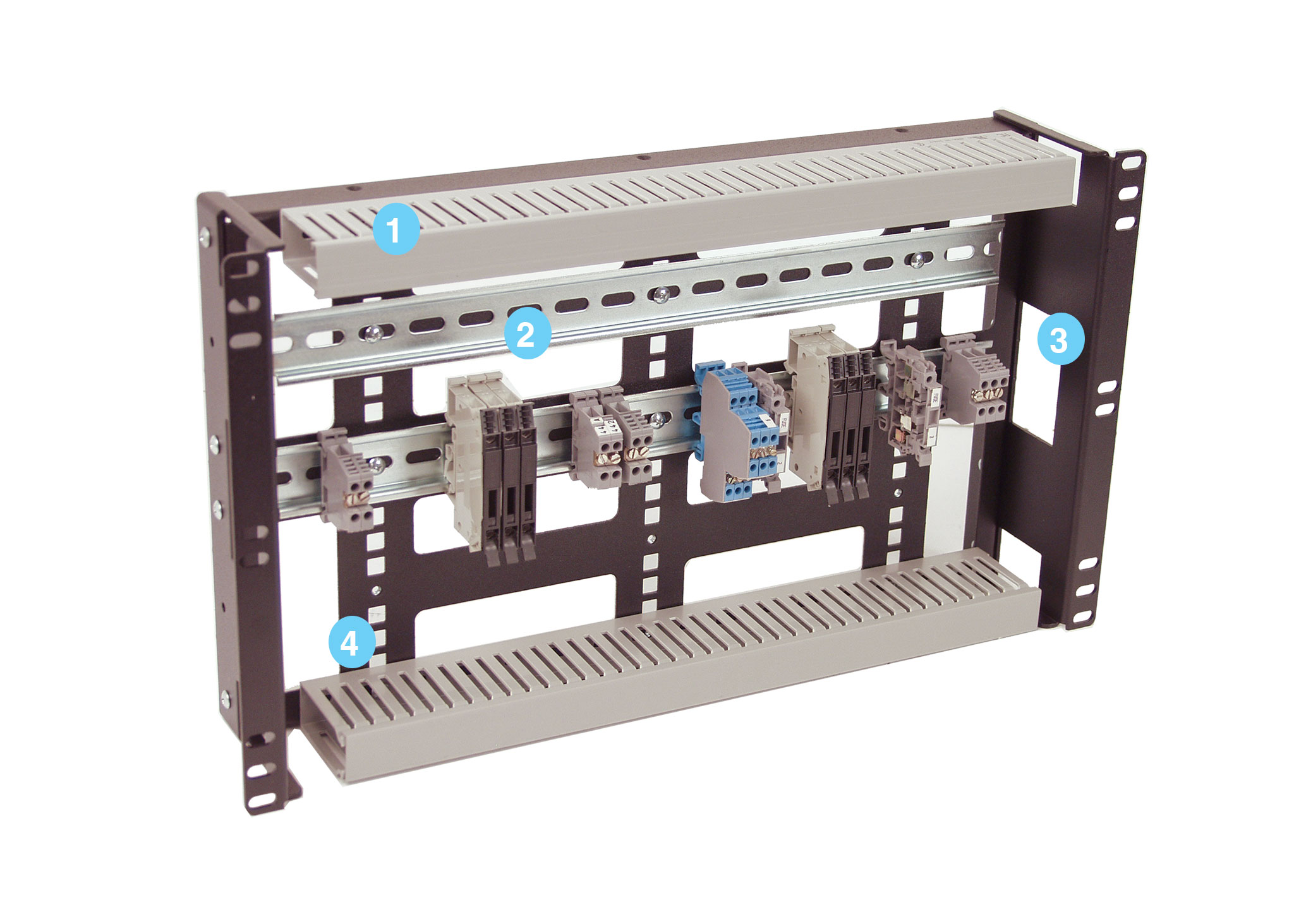 5U DIN RAIL Panel