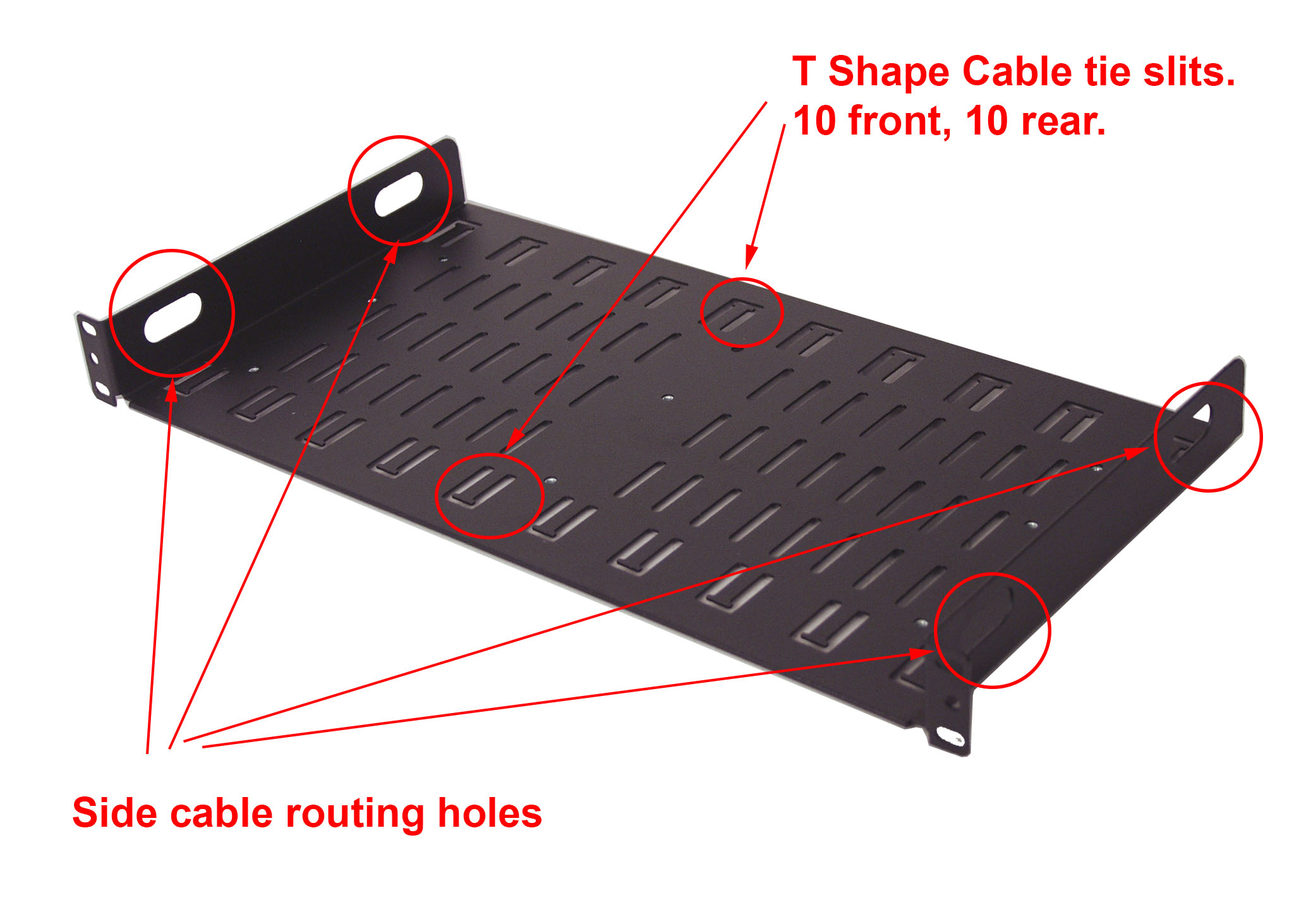 Cable Management holes